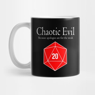 DND Chaotic Evil Mug